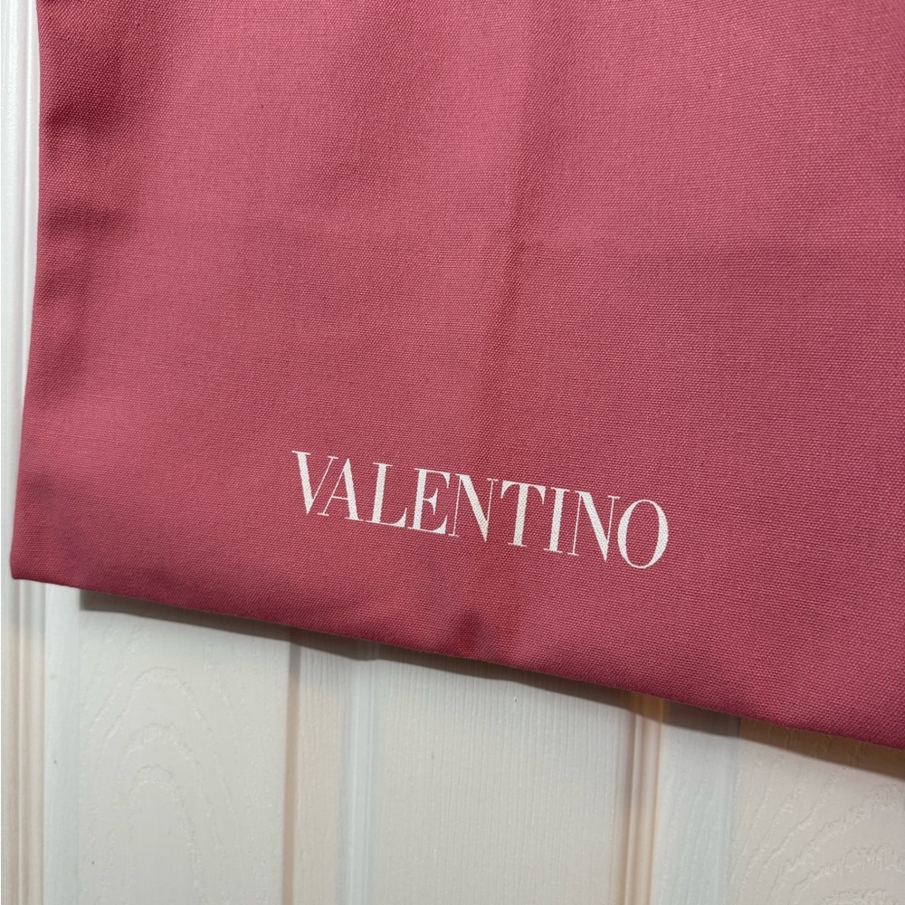 Valentino Beauty Pink Canvas Tote Bag - Picture 8 of 10